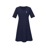 COPL Womens Siena Extended Short Sleeve Dress